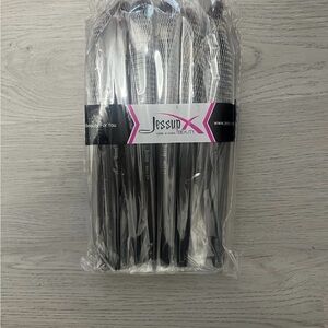 Black Makeup Brush Set
